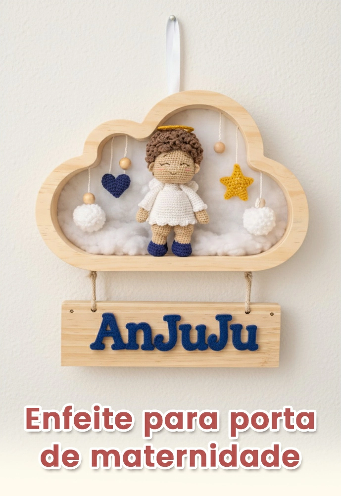 Enfeite para porta de maternidade